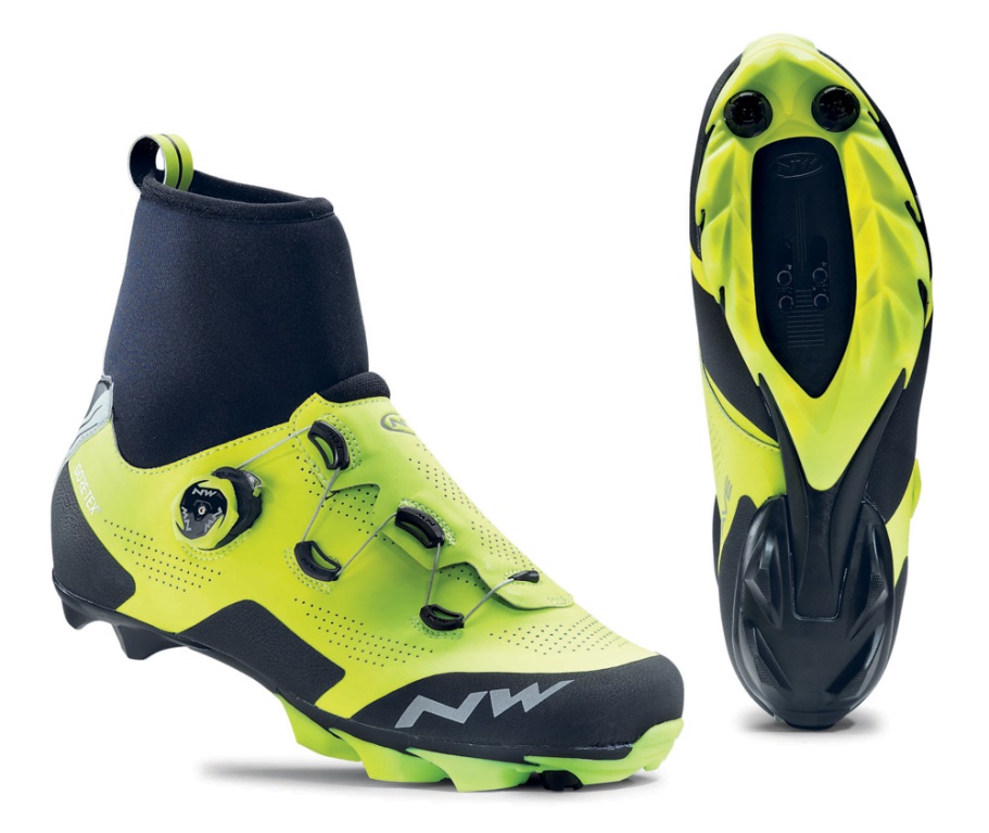 NORTHWAVE RAPTOR GTX YELLOW FLUO/BLACK - immagine 2