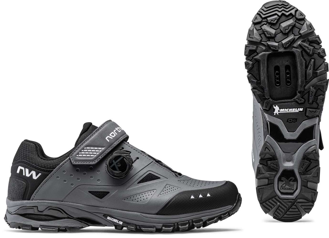 NORTHWAVE SPIDER PLUS 3 BLACK/GREY - immagine 2