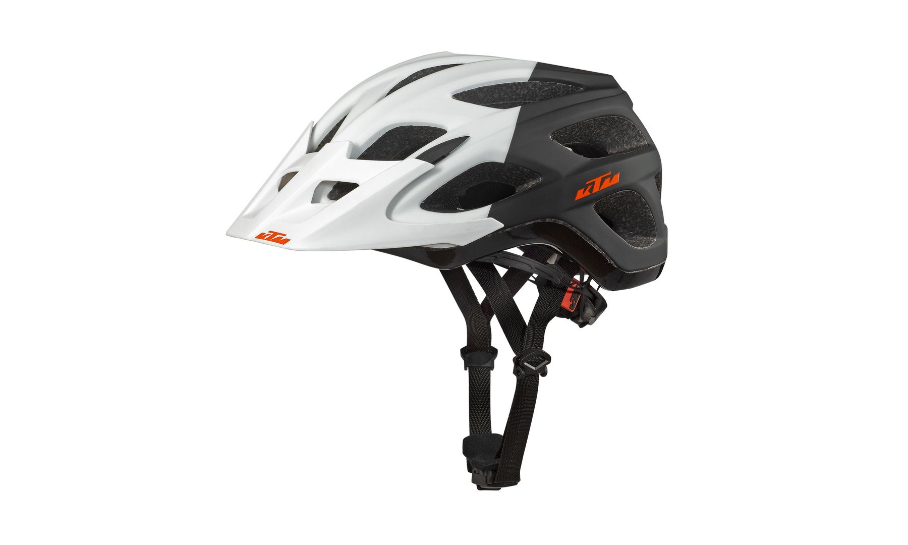 CASCO KTM FACTORY CHARACTER II BIANCO/NERO
